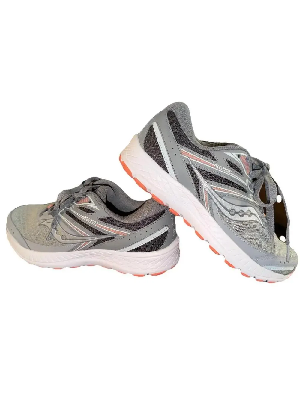 Saucony Cohesion 13 Womens Size 8 Gray Athletic Shoes 0560-5